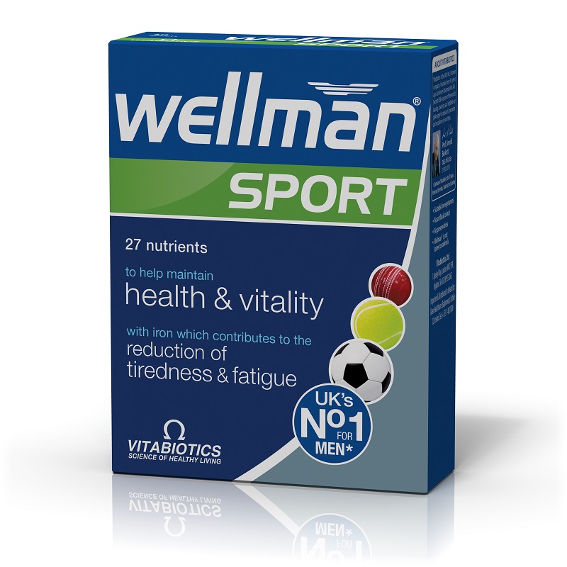 VITABIOTICS WELLMAN SPORT 30TABS