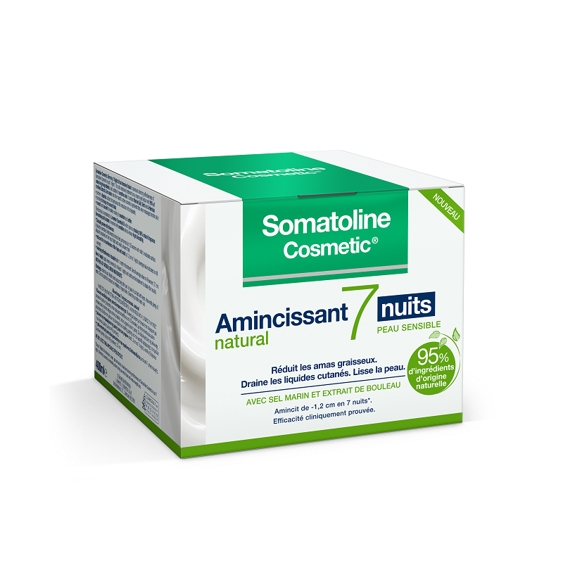 SOMATOLINE Cosmetic Αδυνάτισμα 7 Νύχτες Natural Gel-κρέμα 400ml
