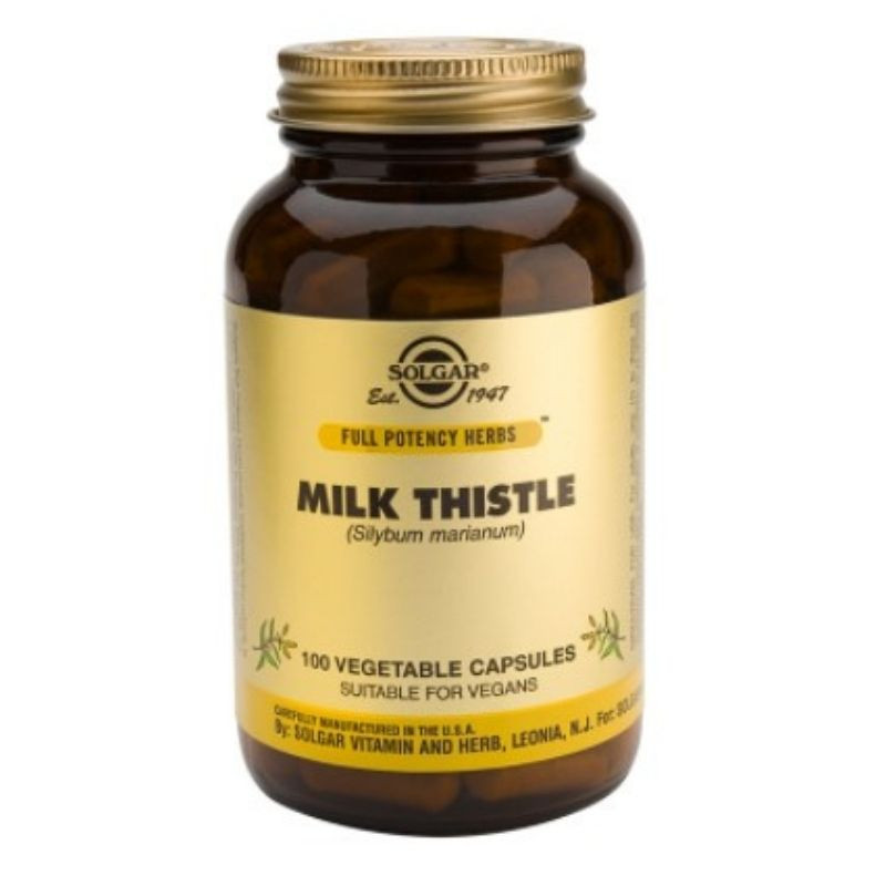 SOLGAR Milk Thistle 100 Φυτικές Κάψουλες