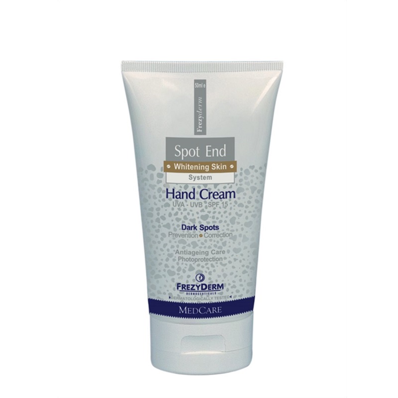FREZYDERM Spot End Hand Cream SPF15 Κρέμα για Πανάδες στα Χέρια 50ml