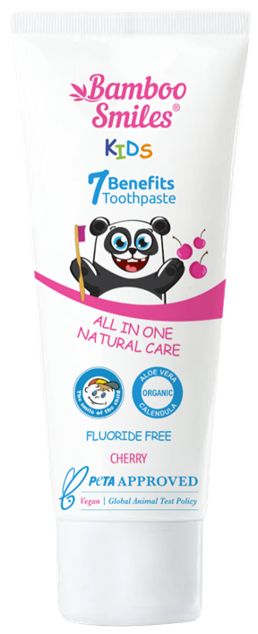 Bamboo Smiles Cherry Toothpaste 75ml