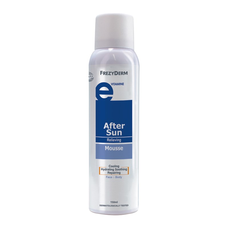 Frezyderm After Sun Mousse Ενυδατικός Αφρός Προσώπου και Σώματος για μετά τον Ήλιο, 150ml